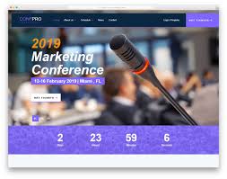 33 Best Free Event Website Templates That Event Managers