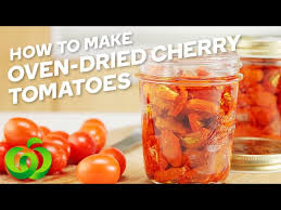 how to make oven dried cherry tomatoes