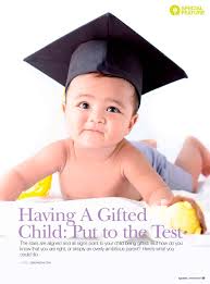 having a gifted child put to the test