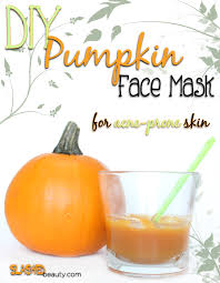 diy pumpkin face mask for acne e