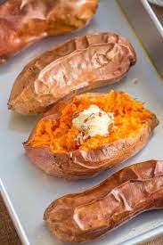 easy baked sweet potatoes dinner