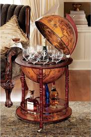 standing globe drinks cabinet travel