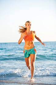 beach body workout women s running
