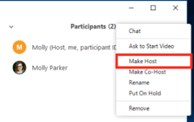 To become a host, you'll need the zoom windows or macos desktop application with a pro, business, enterprise, or education account. How To Change Host Controls And Leave A Zoom Meeting