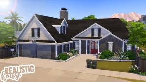 I hope you find this house build tutorial helpful, let. Realistic Family Home The Sims 4 Speed Build Youtube