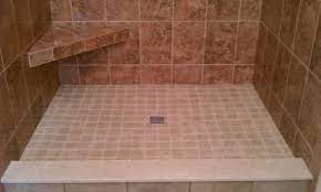 custom tile shower pans tile company