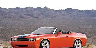 The challenger is built on the lx platform and thus shares a lot with the chrysler 300 and dodge charger the challenger was introduced in 2009, so the 2010 model receives only minor changes. 2010 Dodge Challenger Convertible