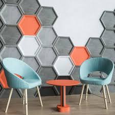 Hexagon Brick Molds Silicone Concrete