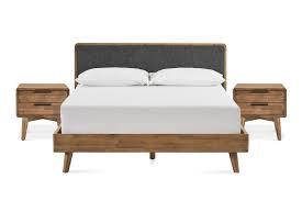 Seb Queen Size Bed With 2 Nightstands