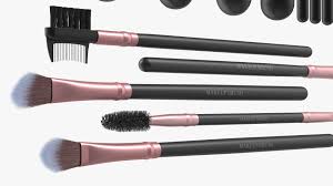 professional makeup brushes set fur 3d