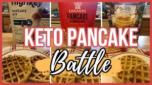 keto pancake battle taste test