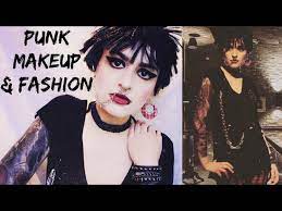 punk makeup tutorial and fashion