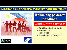 sss ofw monthly contribution 2022