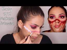 easy halloween makeup how to do