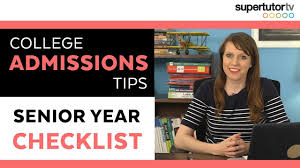 Senior Year College Readiness Checklist Are You Ready To Apply Admissions Tips