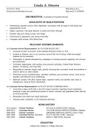 Resume Sample Customer Service Job This Sample Resume Is In The