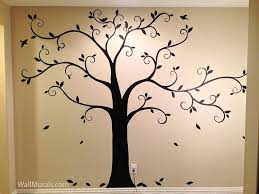 50 Hand Painted Tree Wall Mural