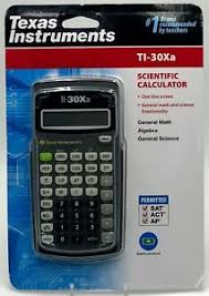 ti30xa scientific calculator