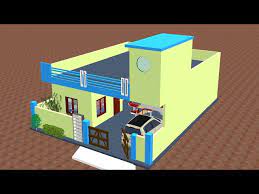 30 X 40 House Design With Car Parking