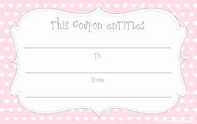 Free Printable Coupon Book Template Unique Free Printable Coupon