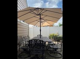 How Big Of Umbrella For Patio Table