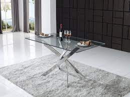 kalmar 160cm rectangular tempered glass