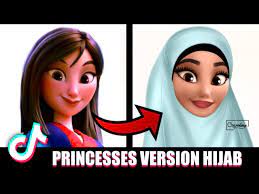 princesses disney version hijab