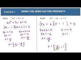 College Algebra 1 4 Quadratic Equations