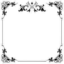Black and white vector print with the ditsy motif. Black And White Floral Border Images Free Vectors Stock Photos Psd