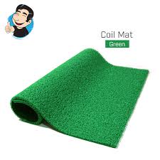 coil floor vehicle carpet green 4ft 1