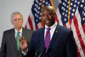 Tim scott (s.c.), the only black republican in the senate, has drawn fire from critics on the right and the left, with some. Sen Tim Scott Shares Threatening Racist Voicemails He S Received