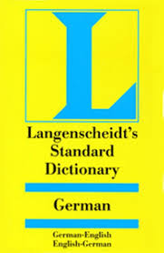 langenscheidt standard german to and