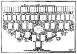 Printable Genealogy Charts Decorative Pedigree Printable