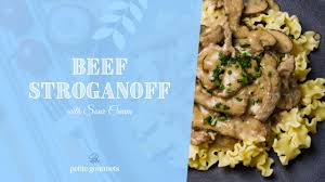 clic beef stroganoff recipe with