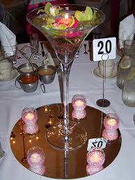 Martini Glass Centerpiece Martini