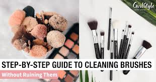 how to wash makeup brushes without