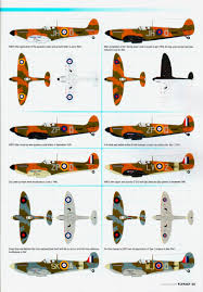 Asisbiz Aircraft Profile Spitfire Color Chart By Flypast 2011 0a