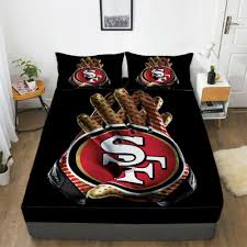 San Francisco 49ers Fitted Sheet Deep