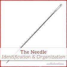 needle identification and organization