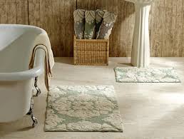 natural cotton bath rug