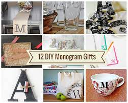 12 cly homemade monogrammed gifts