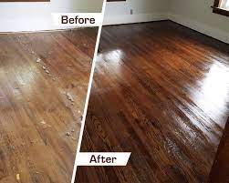 refinishing hardwood floor decades
