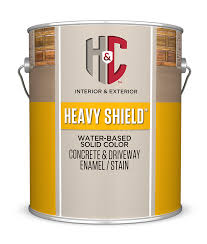 heavy shield water based concrete stain
