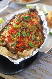 baked sea b in foil amira s pantry