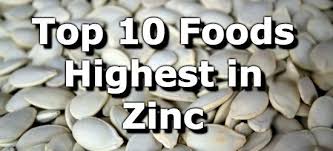 Top 10 Foods Highest In Zinc