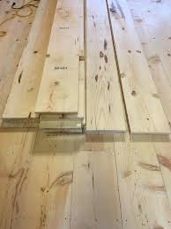 diy wide plank pine floors part 1