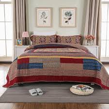 Quilt Blanket 3 Pieces King Size
