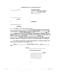 A document usually becomes effective the day all signatories sign it. Https Www Masslegalhelp Org Domestic Violence Appendix Subpoena Blank Form Sample Affidavit Pdf
