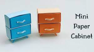 diy mini paper cabinet paper drawer