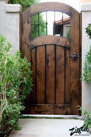 Backyard Gates Wooden Garden Gate